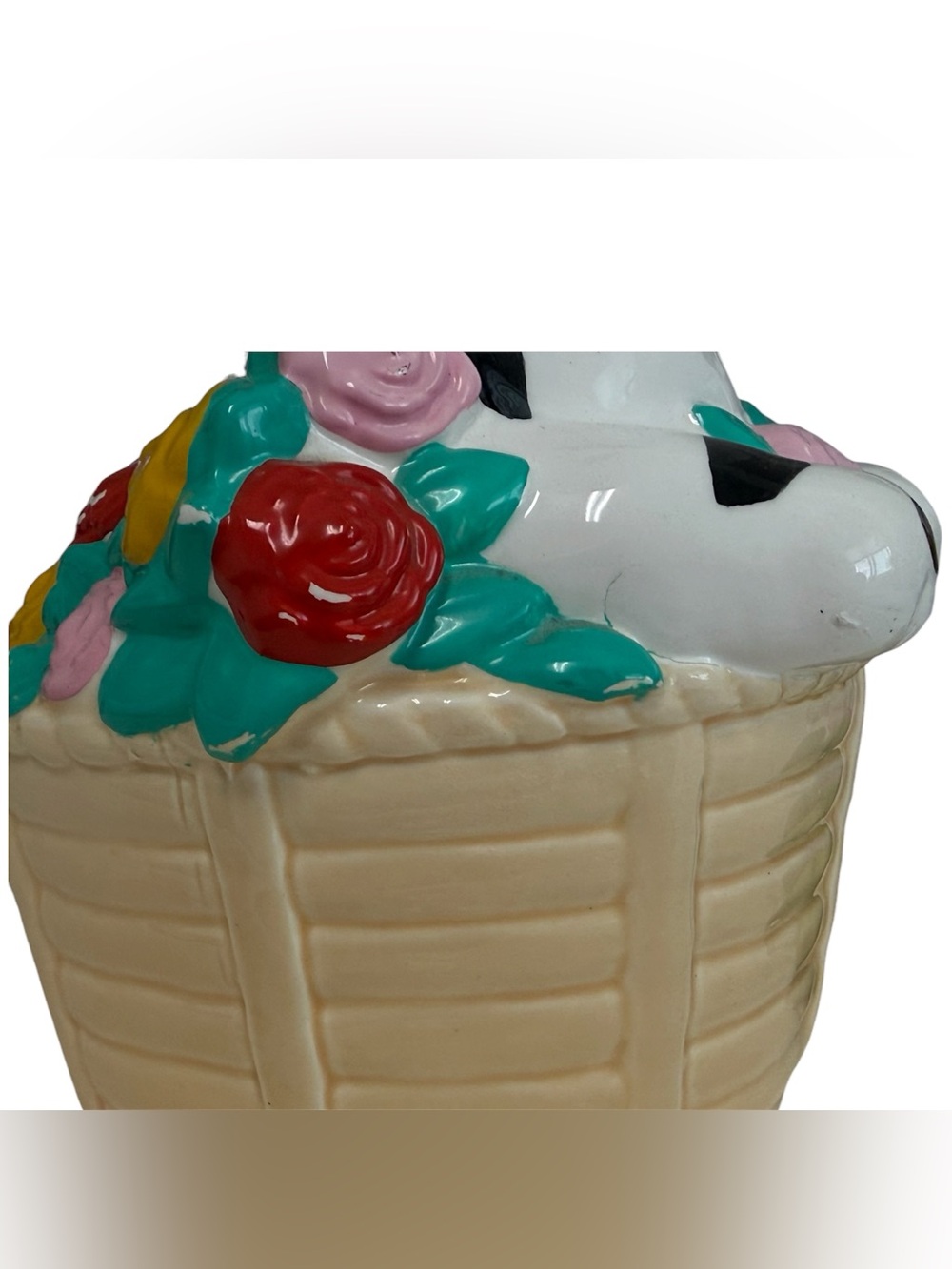 '90s Sanrio Spottie Dottie Figurine Ceramic Coin Bank - Picture 2 of 12